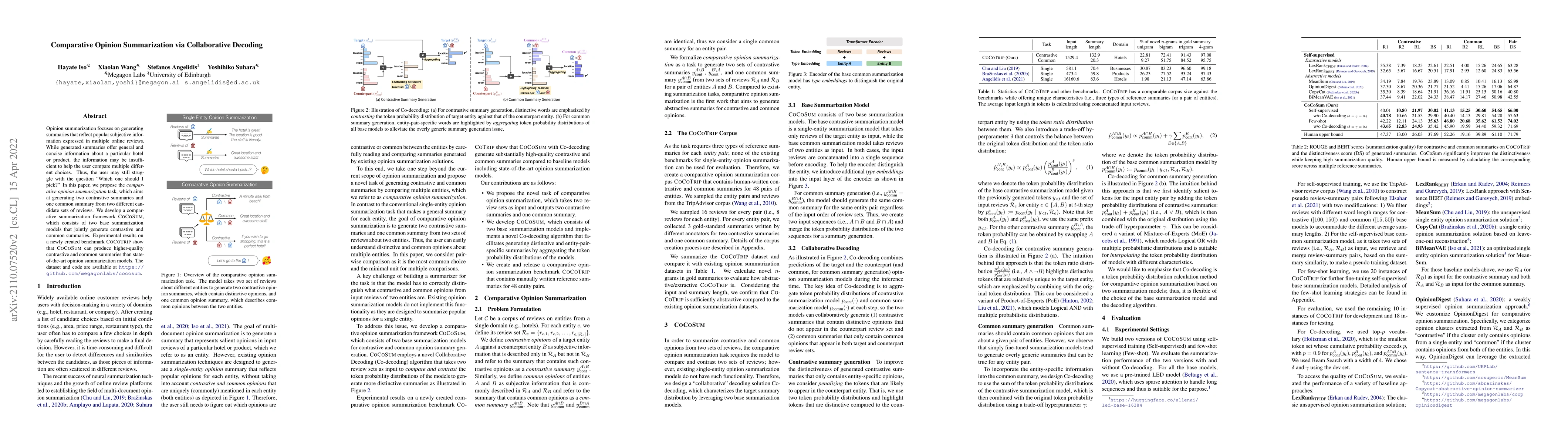 Thumbnail for Comparative Opinion Summarization via Collaborative Decoding