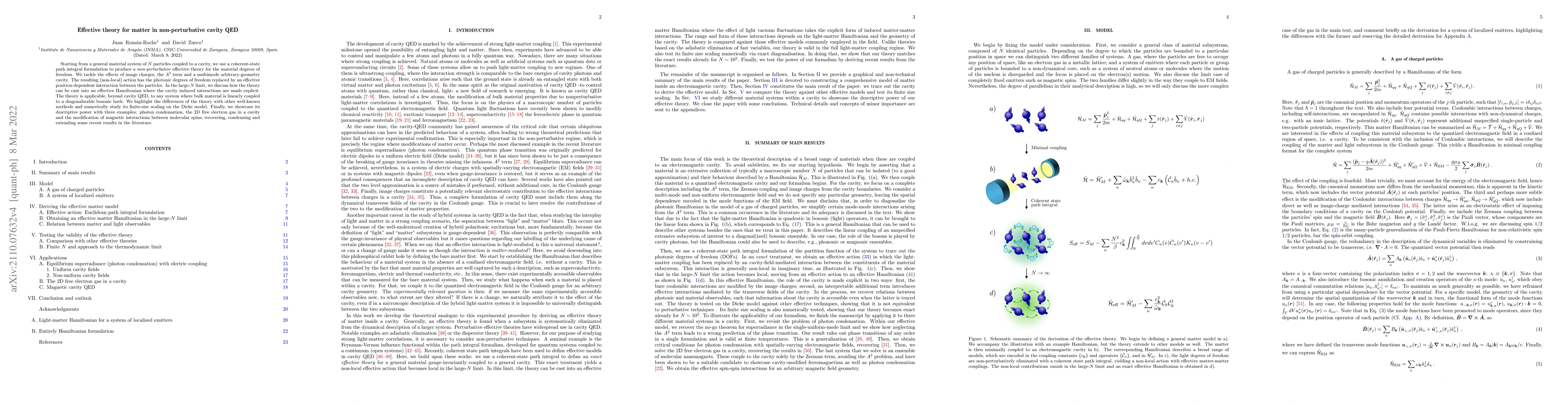 Thumbnail for Effective theory for matter in non-perturbative cavity QED
