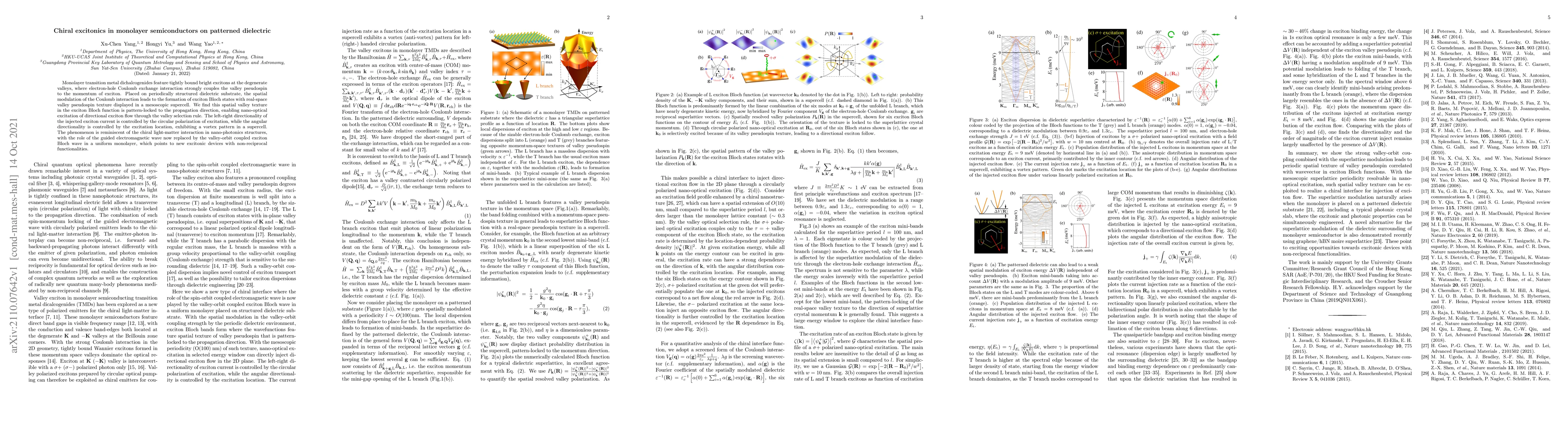 Thumbnail for Chiral excitonics in monolayer semiconductors on patterned dielectric