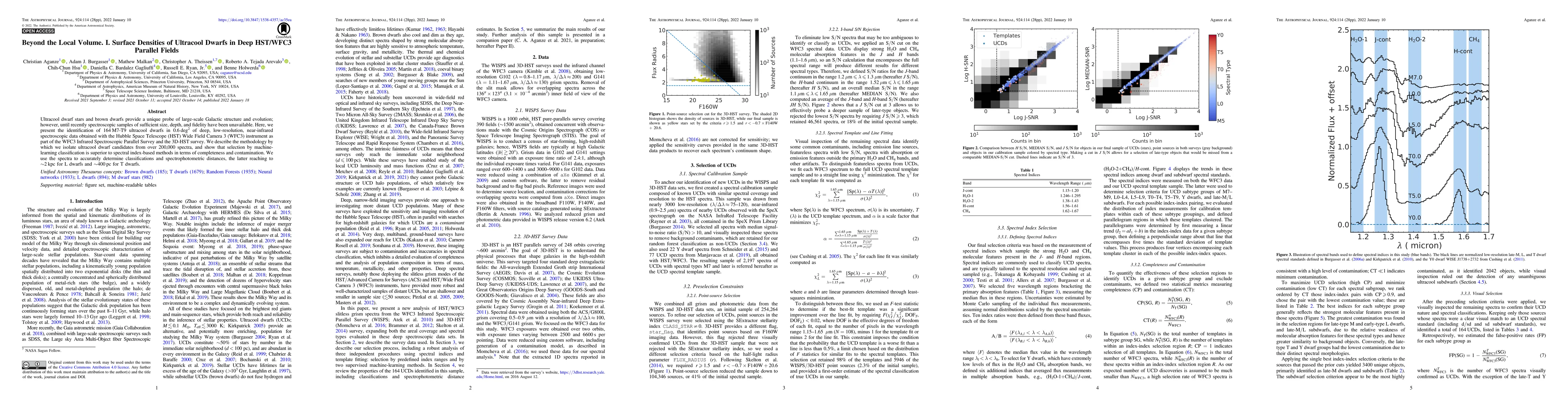 Thumbnail for Beyond the Local Volume. I. Surface Densities of Ultracool Dwarfs in
  Deep HST/WFC3 Parallel Fields
