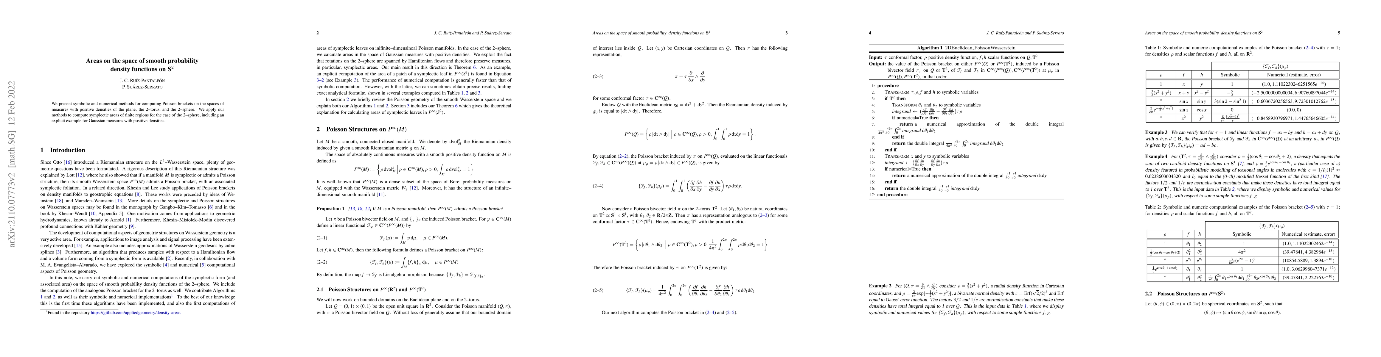Thumbnail for Areas on the space of smooth probability density functions on $S^2$