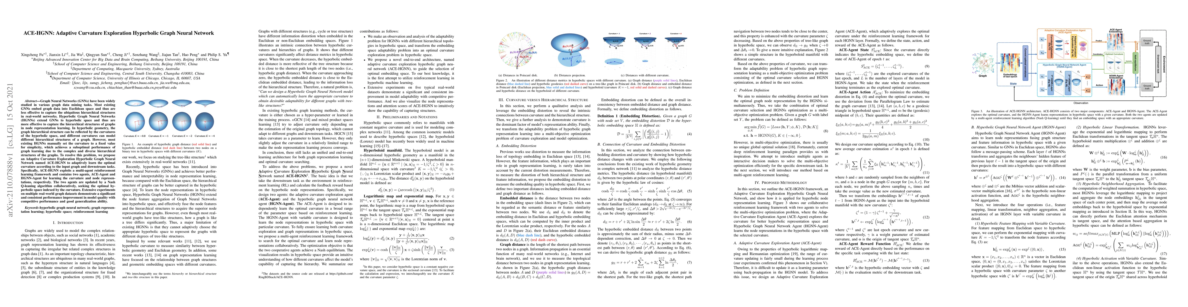 Thumbnail for ACE-HGNN: Adaptive Curvature Exploration Hyperbolic Graph Neural Network