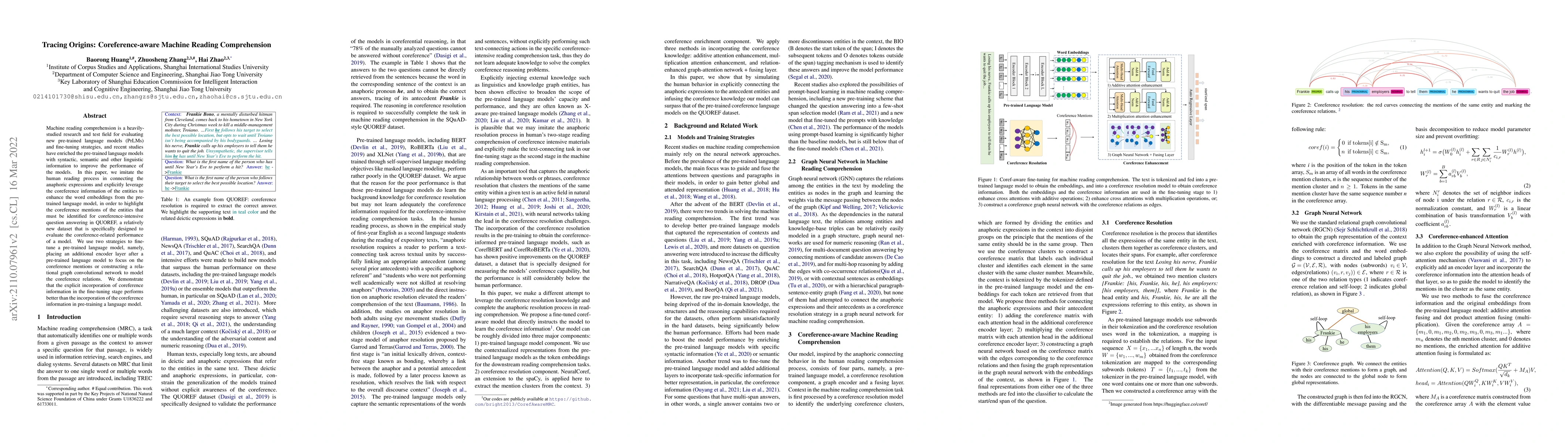 Thumbnail for Tracing Origins: Coreference-aware Machine Reading Comprehension