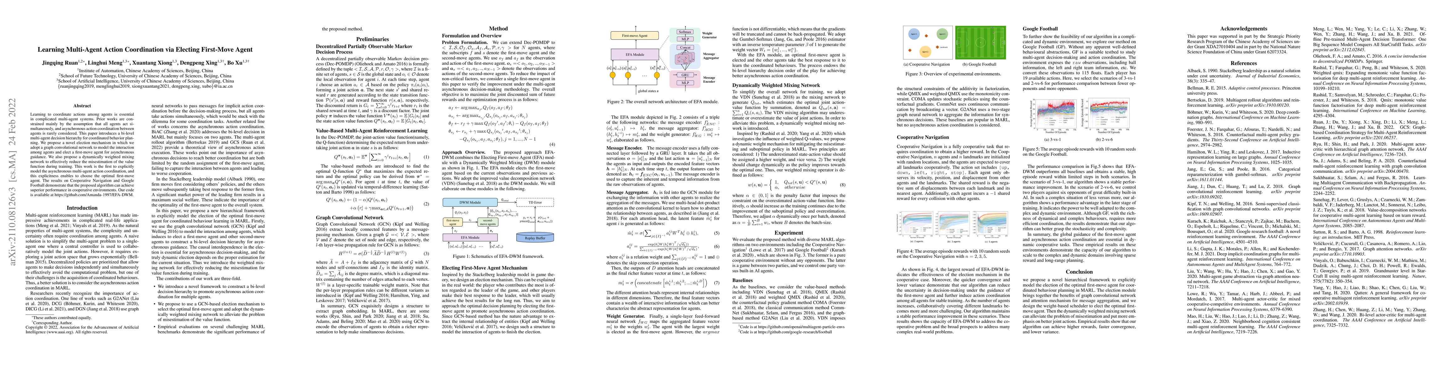 Thumbnail for Learning Multi-agent Action Coordination via Electing First-move Agent
