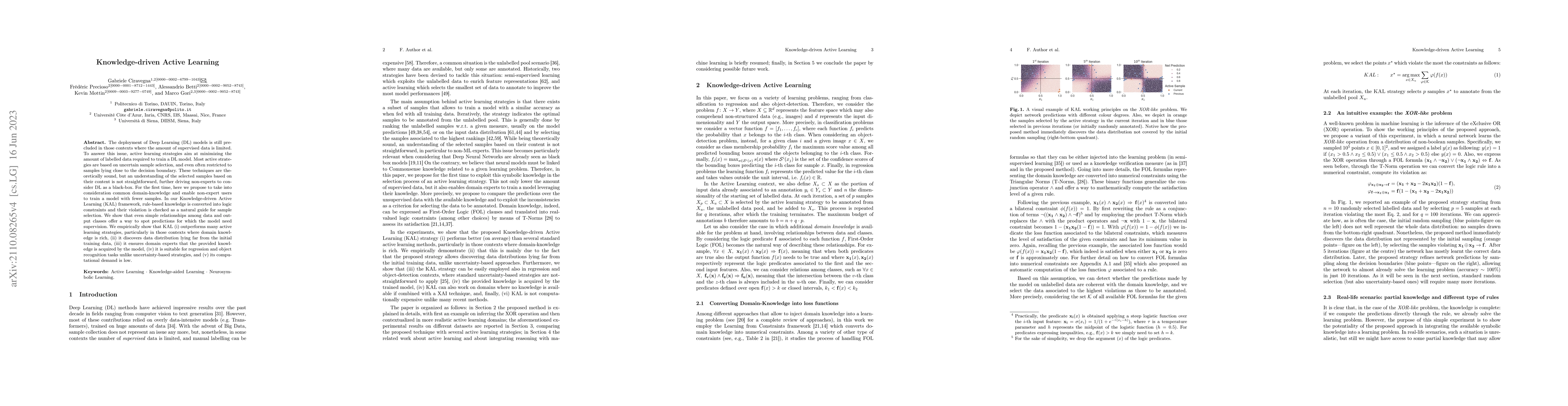 Thumbnail for Knowledge-driven Active Learning