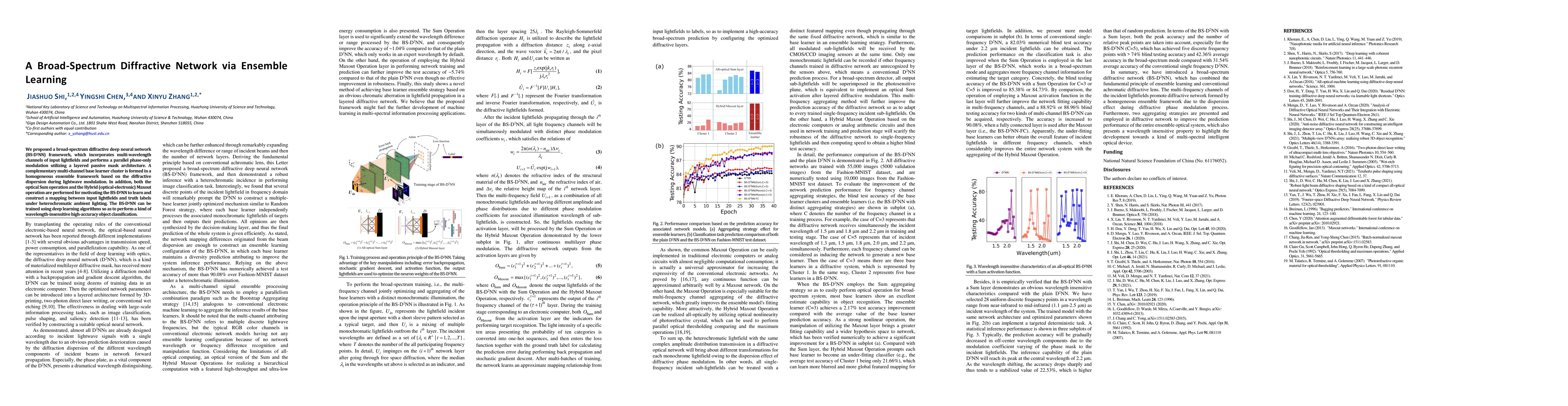 Thumbnail for A Broad-Spectrum Diffractive Network via Ensemble Learning