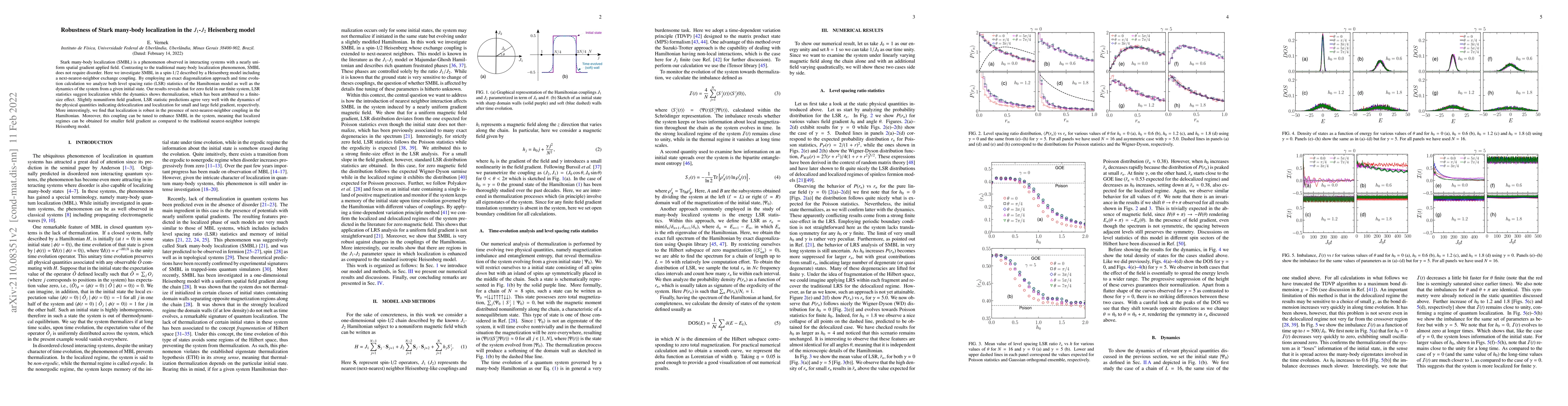 Thumbnail for Robustness of Stark many-body localization in the $J_1$-$J_2$ Heisenberg
  model