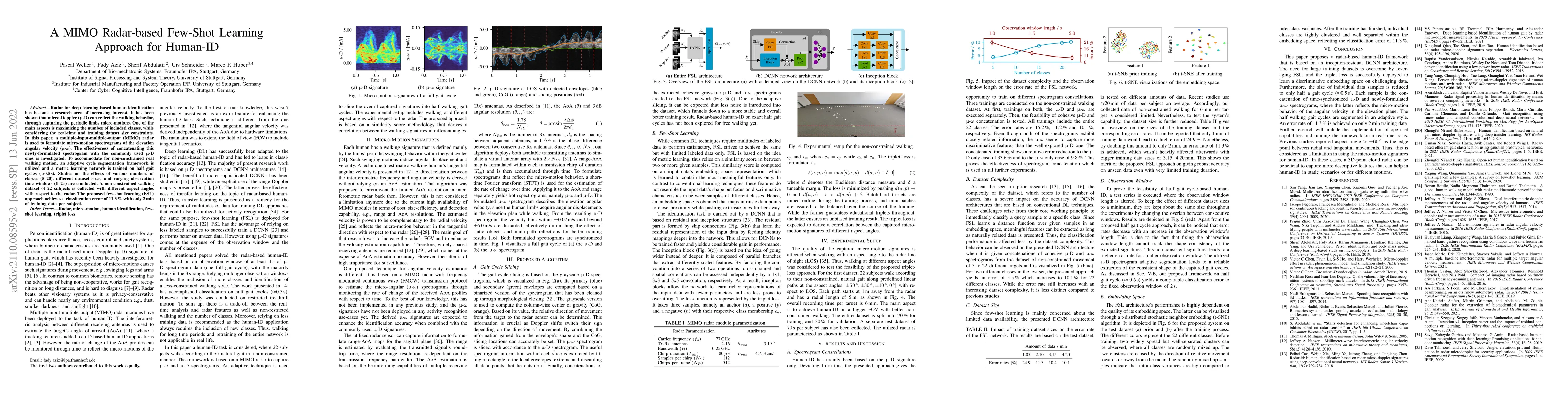 Thumbnail for A MIMO Radar-based Few-Shot Learning Approach for Human-ID