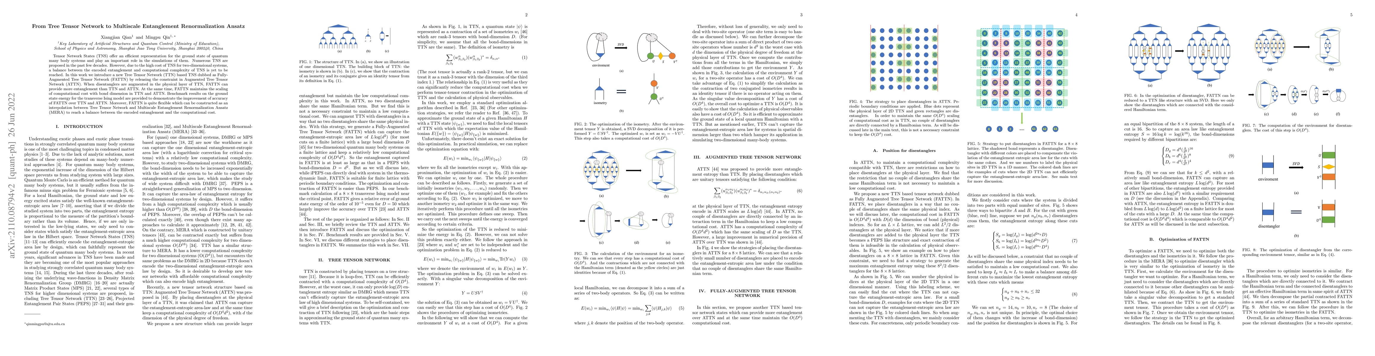 Thumbnail for From Tree Tensor Network to Multiscale Entanglement Renormalization
  Ansatz