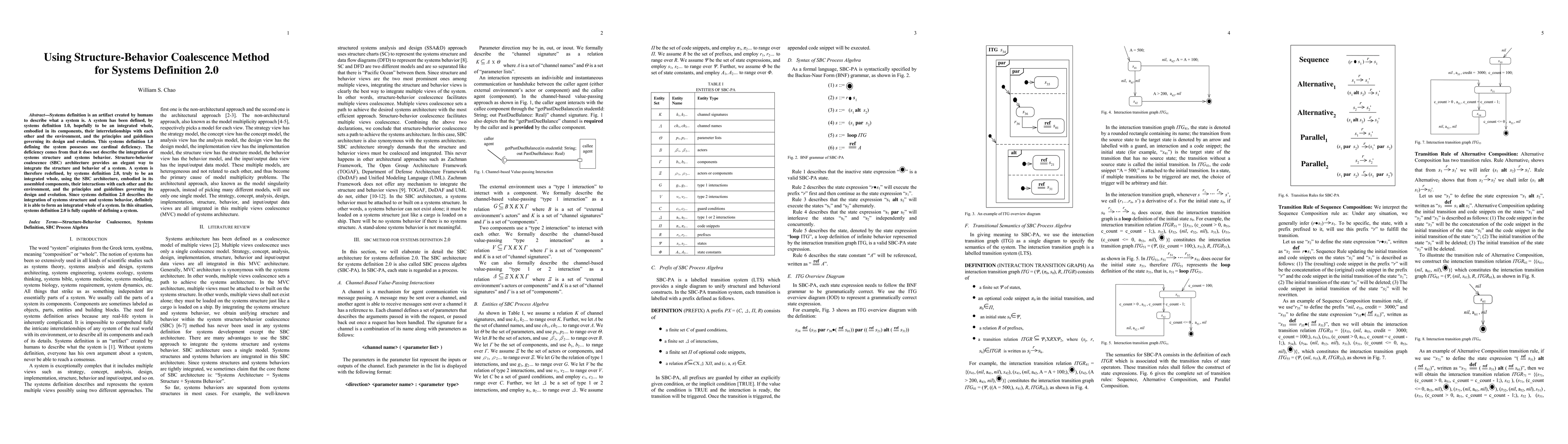Thumbnail for Using Structure-Behavior Coalescence Method for Systems Definition 2.0