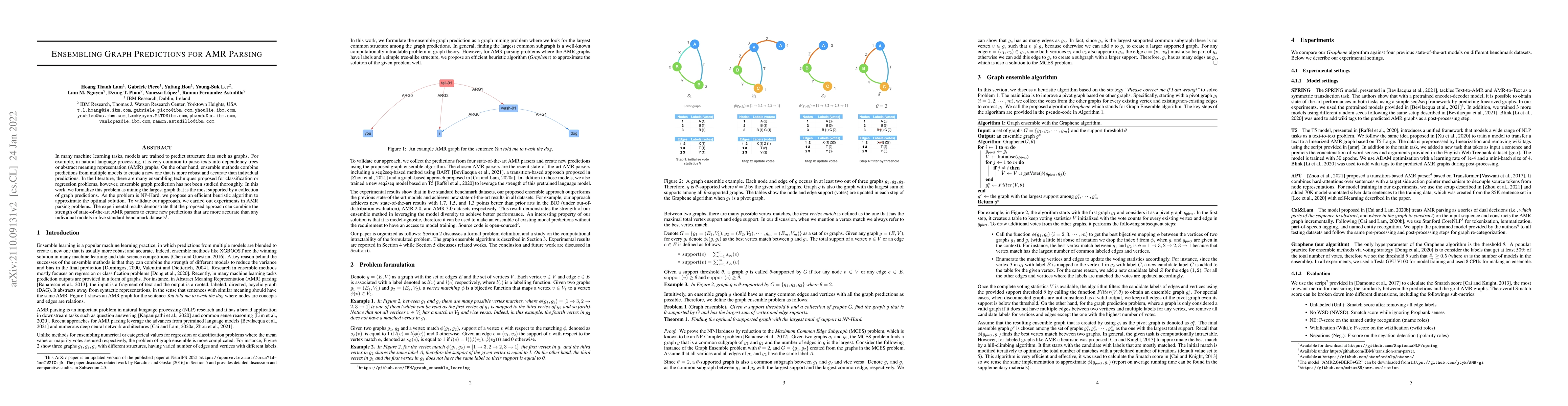 Thumbnail for Ensembling Graph Predictions for AMR Parsing