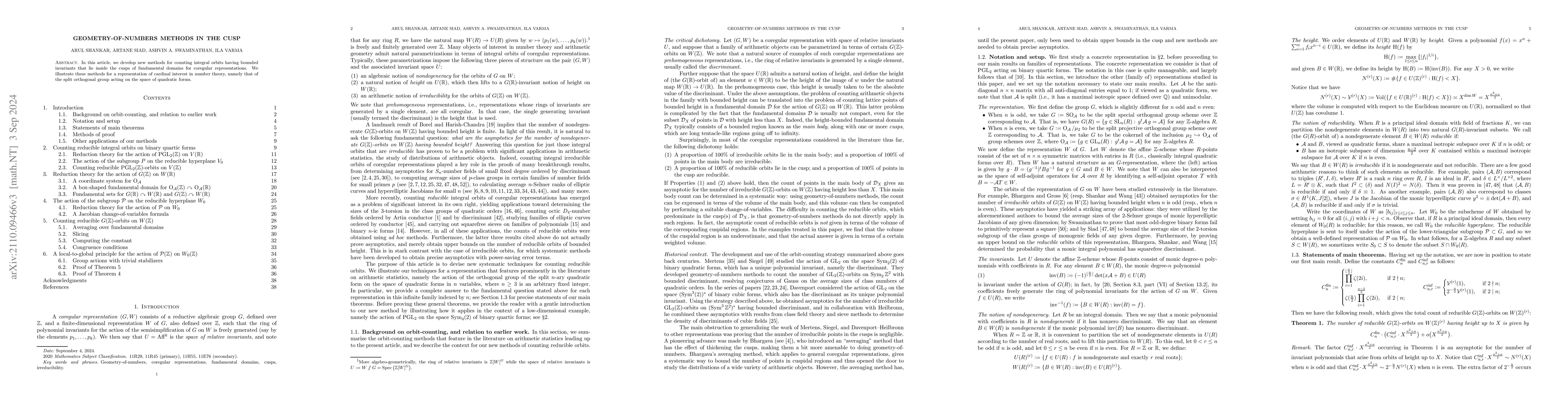Thumbnail for Geometry-of-numbers methods in the cusp