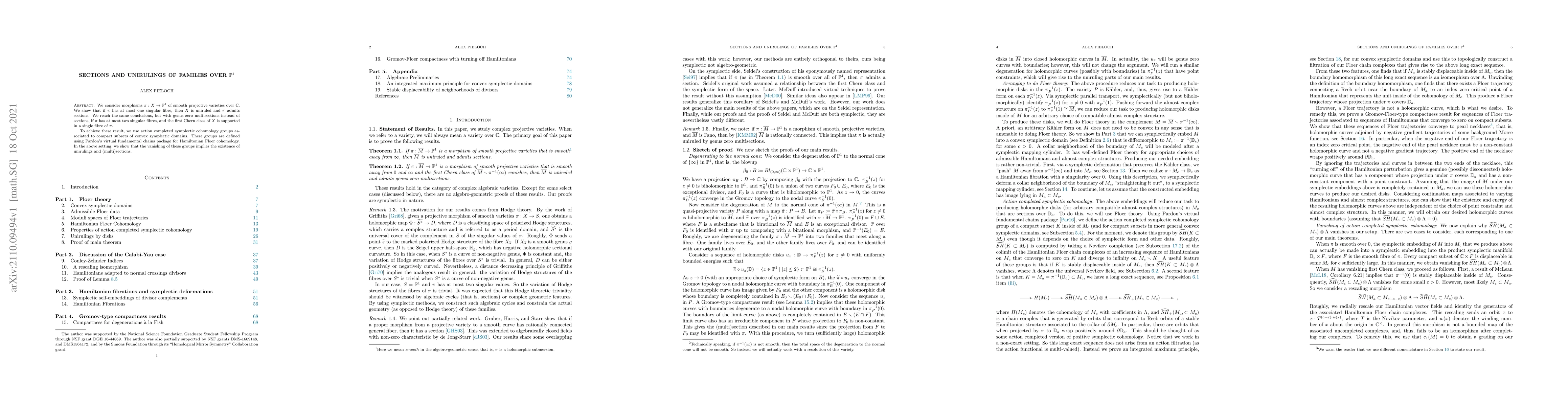 Thumbnail for Sections and unirulings of families over $\mathbb{P}^1$