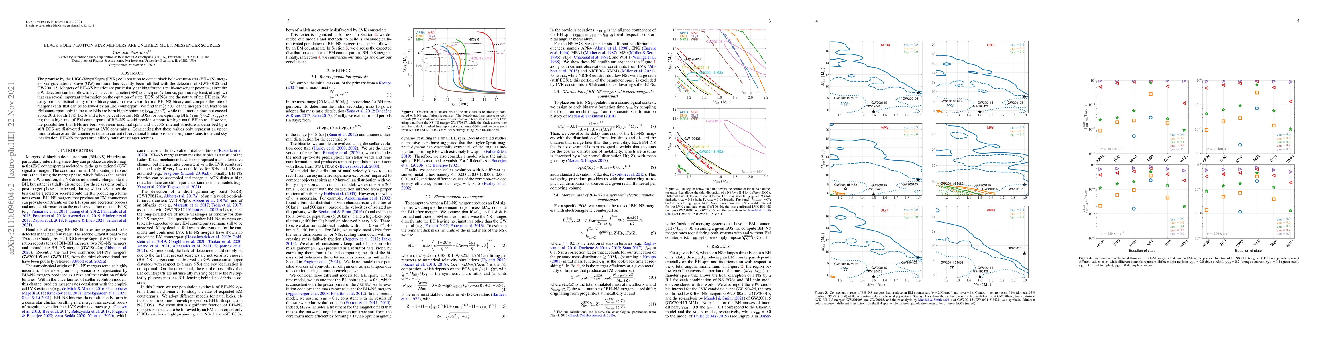 Thumbnail for Black hole-neutron star mergers are unlikely multi-messenger sources
