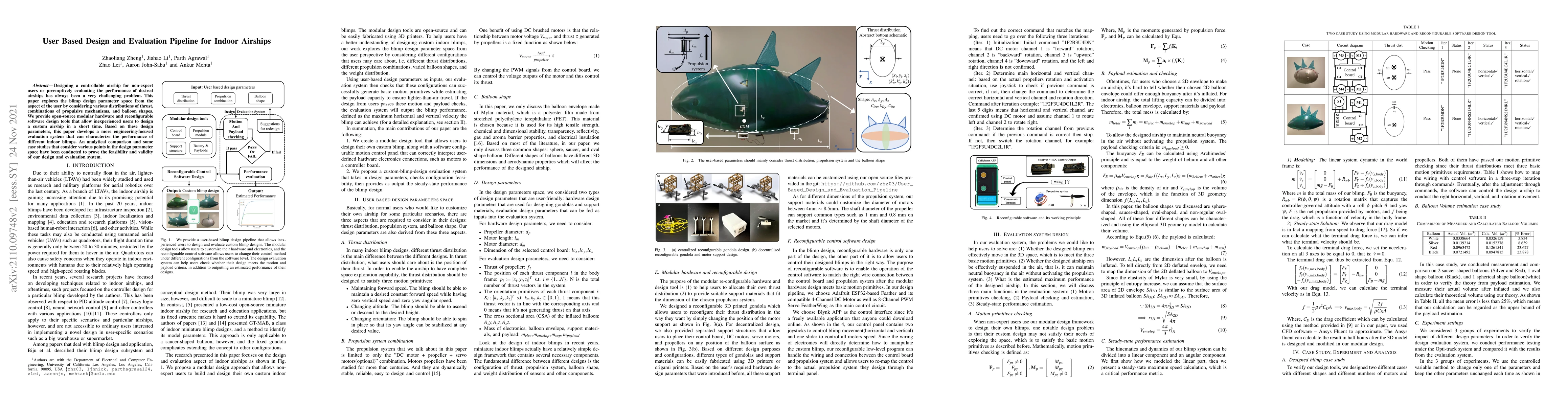 Thumbnail for User Based Design and Evaluation Pipeline for Indoor Airships