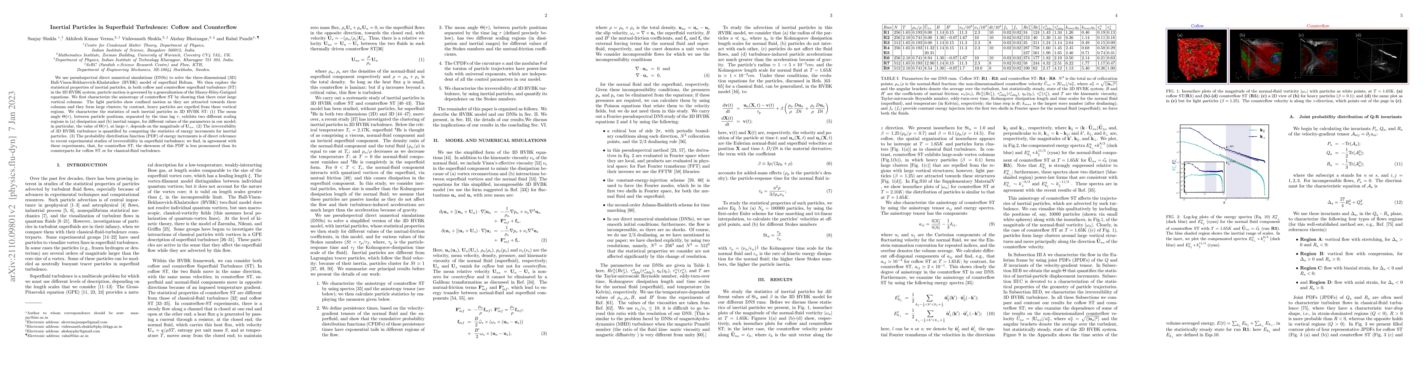 Thumbnail for Inertial Particles in Superfluid Turbulence: Coflow and Counterflow