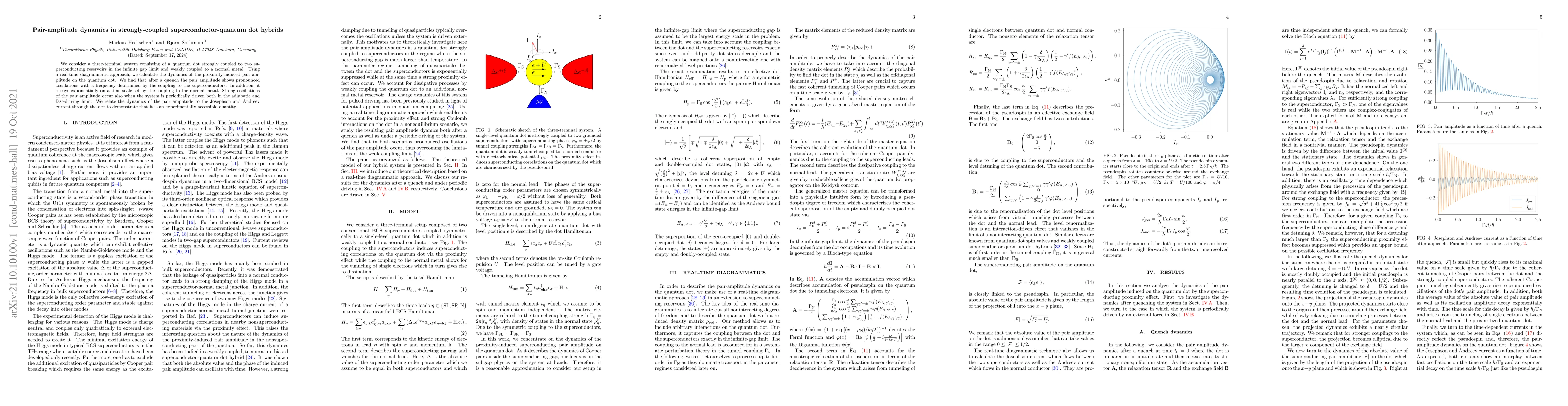 Thumbnail for Pair-amplitude dynamics in strongly-coupled superconductor-quantum dot
  hybrids