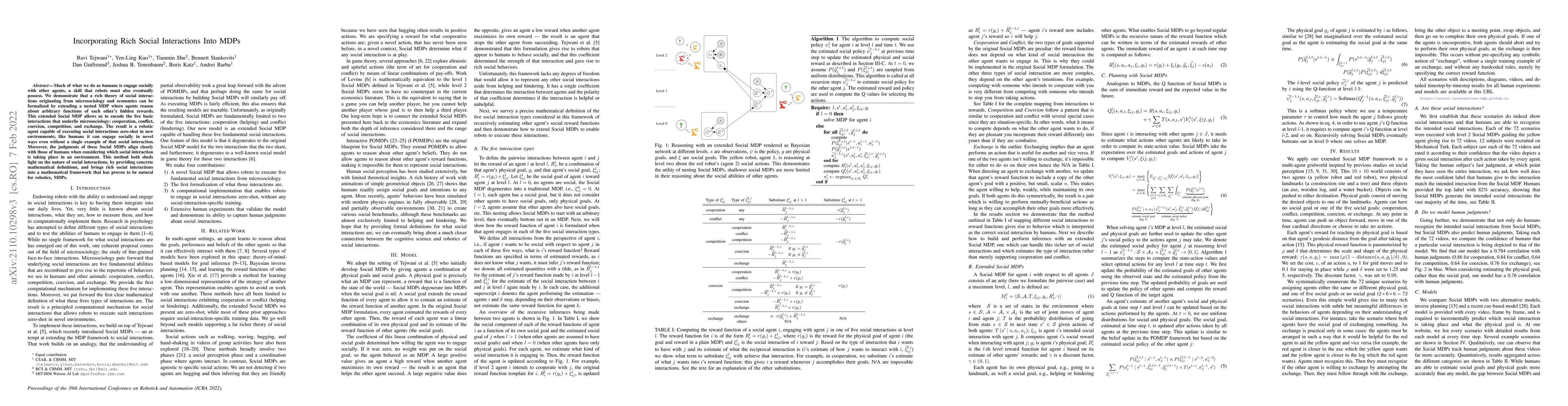 Thumbnail for Incorporating Rich Social Interactions Into MDPs