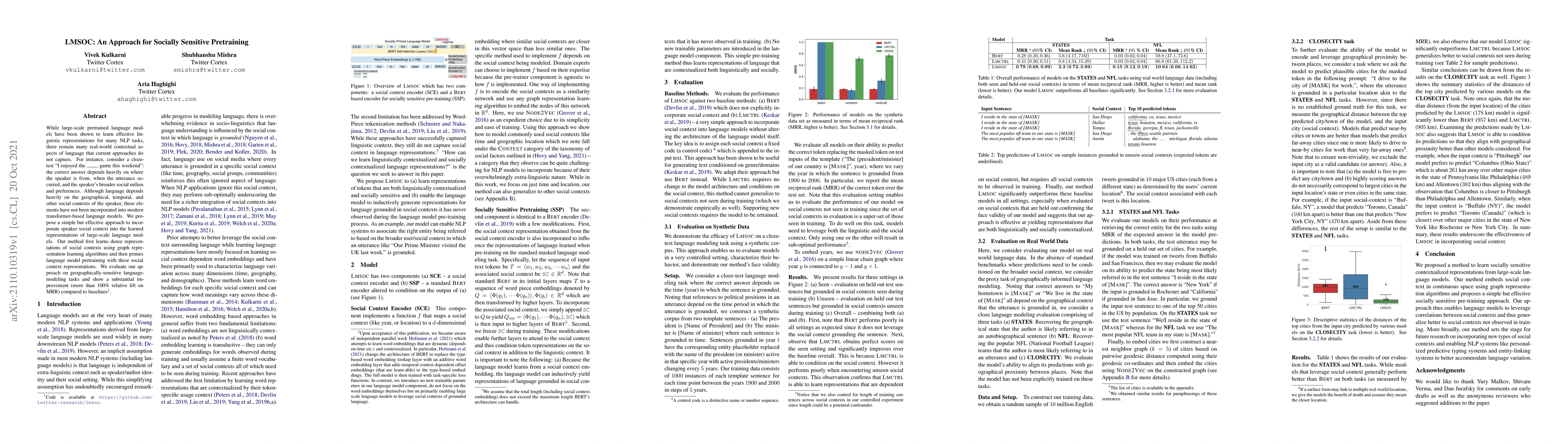Thumbnail for LMSOC: An Approach for Socially Sensitive Pretraining