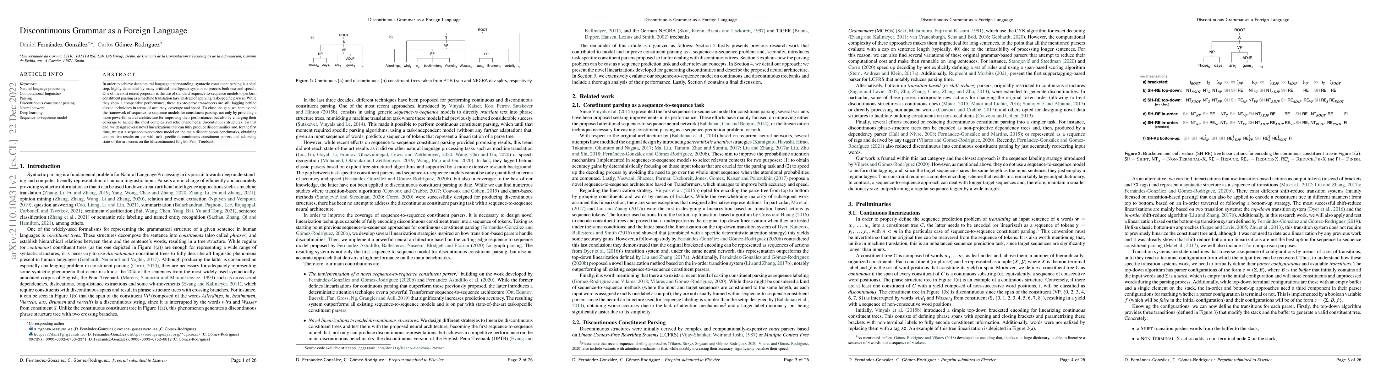 Thumbnail for Discontinuous Grammar as a Foreign Language