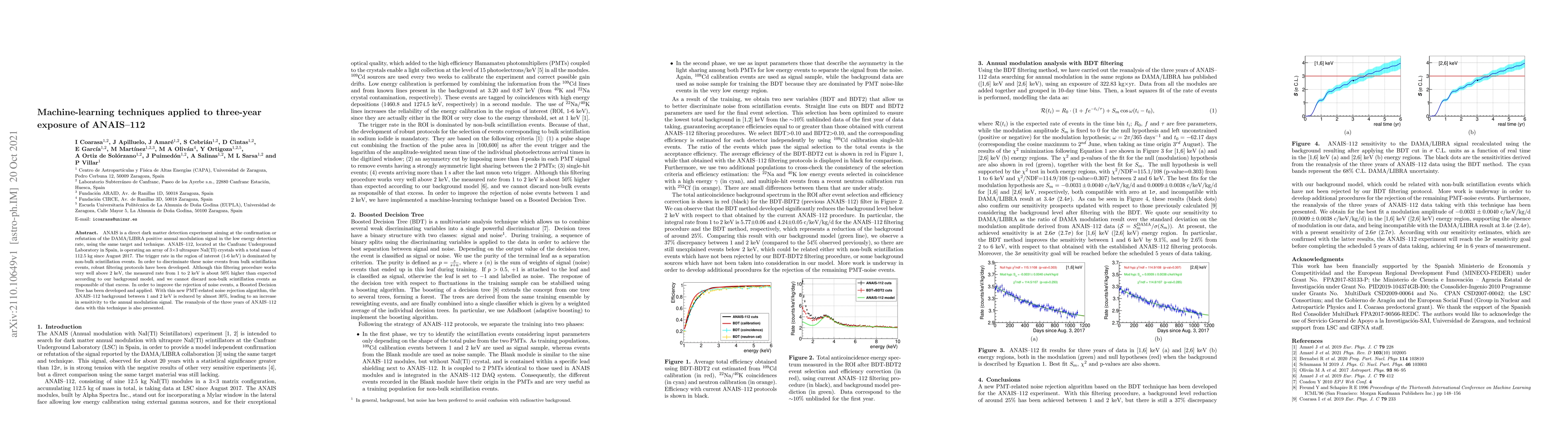Thumbnail for Machine-learning techniques applied to three-year exposure of ANAIS-112
