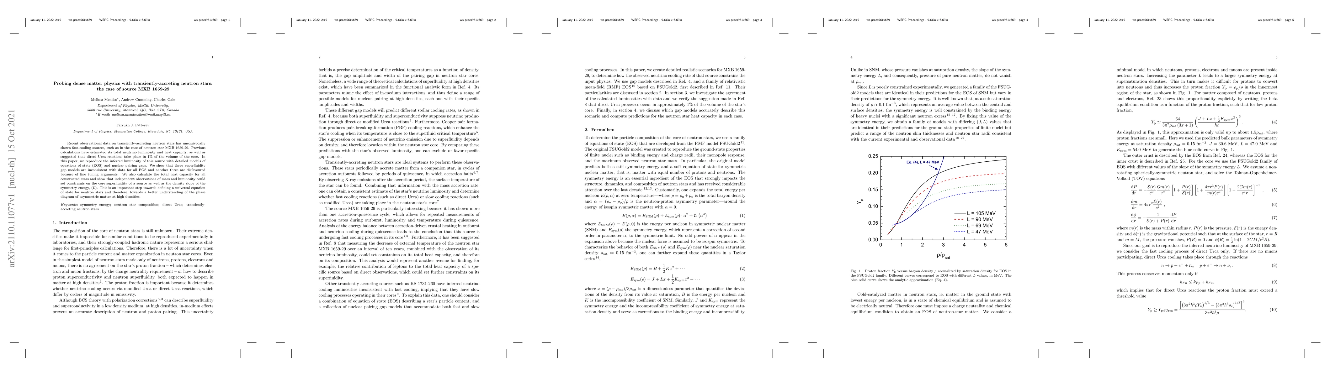Thumbnail for Probing dense matter physics with transiently-accreting neutron stars:
  the case of source MXB 1659-29