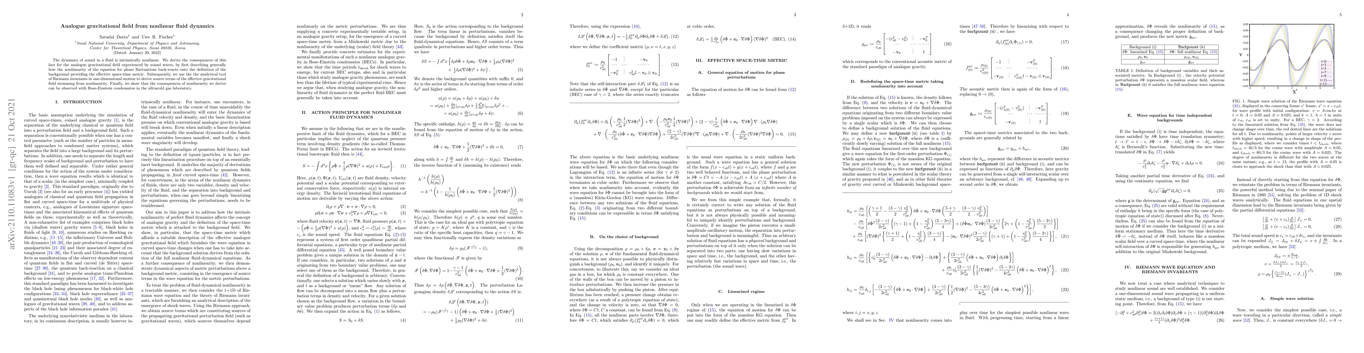 Thumbnail for Analogue gravitational field from nonlinear fluid dynamics