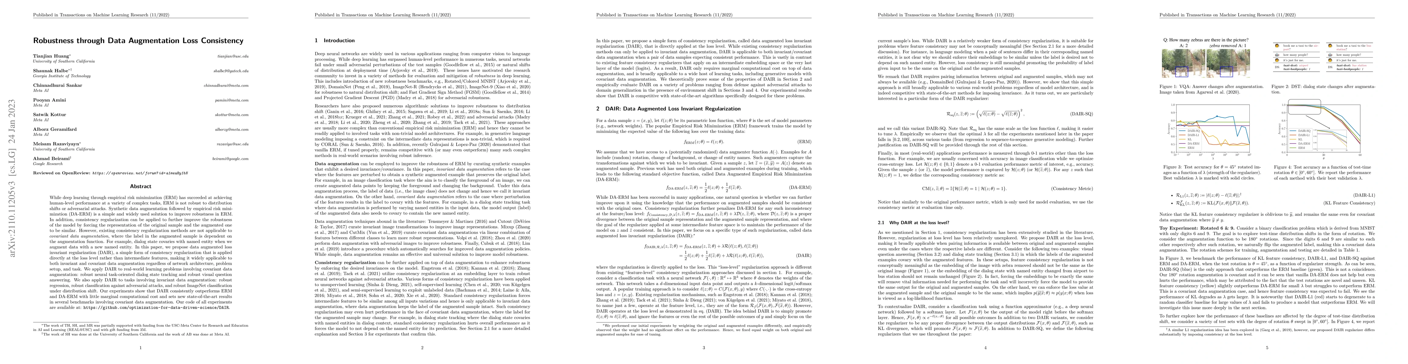 Thumbnail for Robustness through Data Augmentation Loss Consistency