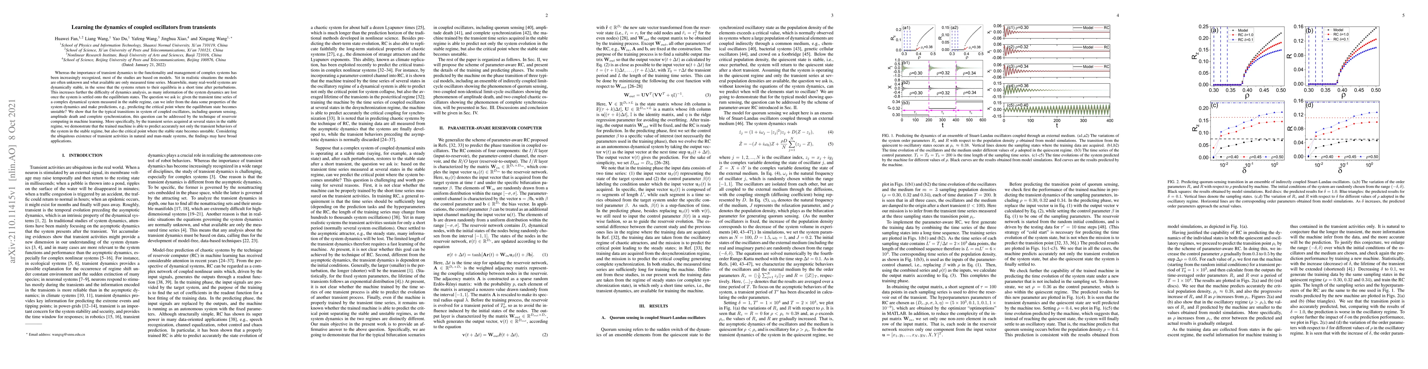 Thumbnail for Learning the dynamics of coupled oscillators from transients