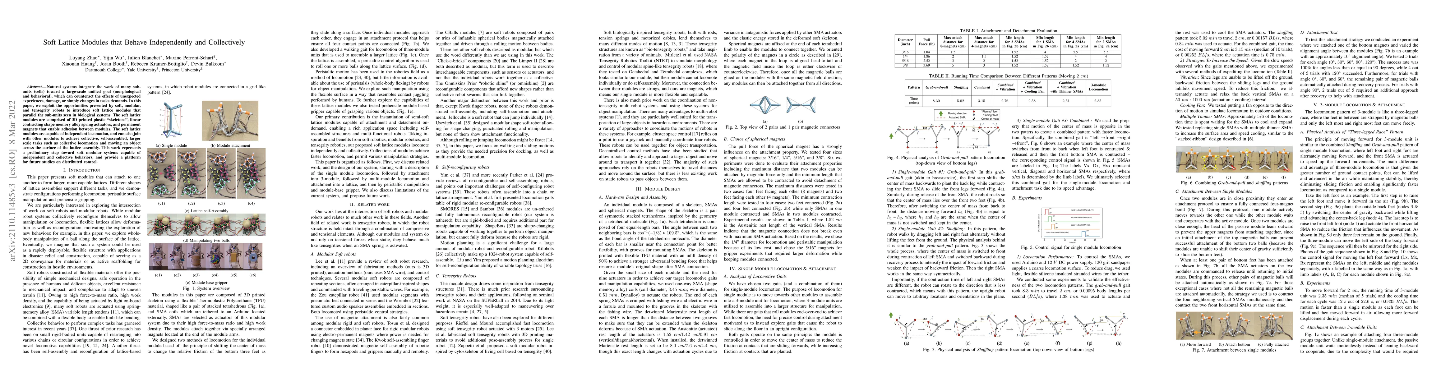 Thumbnail for Soft Lattice Modules that Behave Independently and Collectively