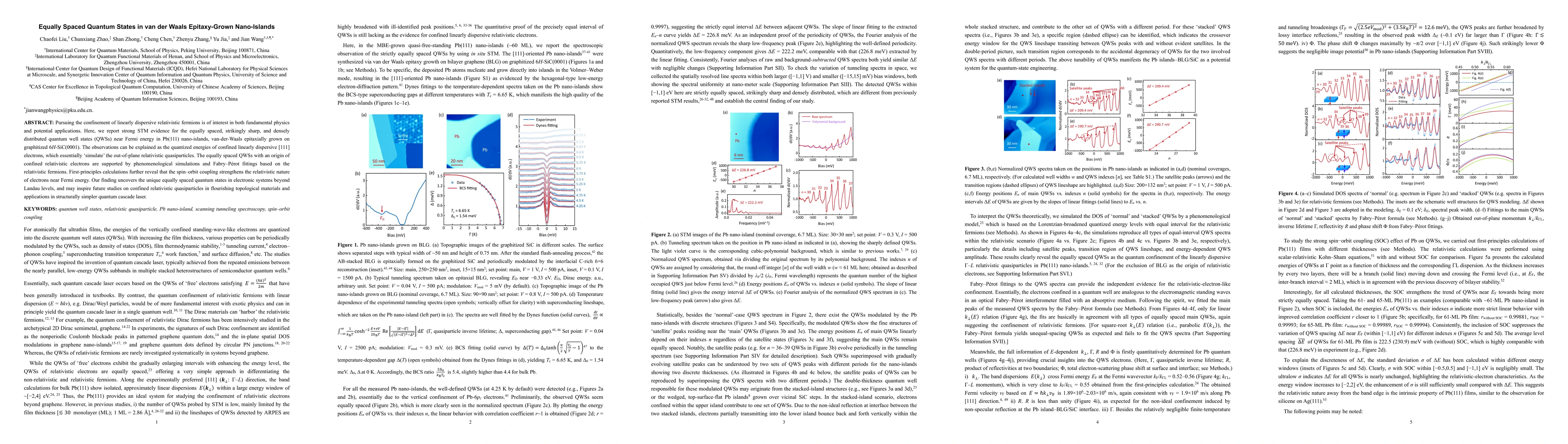 Thumbnail for Equally Spaced Quantum States in van der Waals Epitaxy-Grown Nanoislands