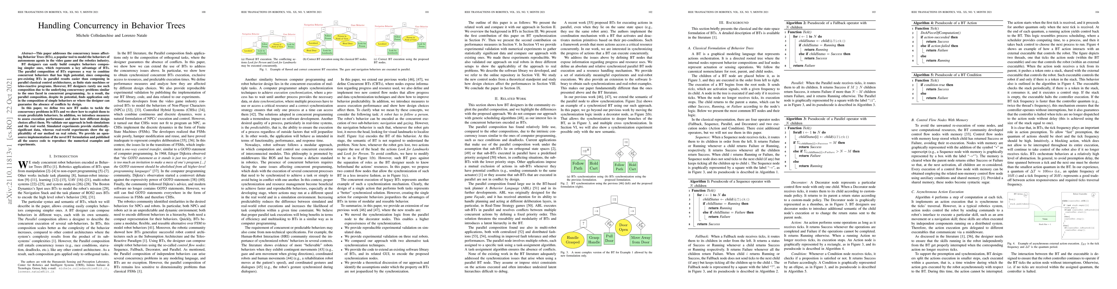 Thumbnail for Handling Concurrency in Behavior Trees