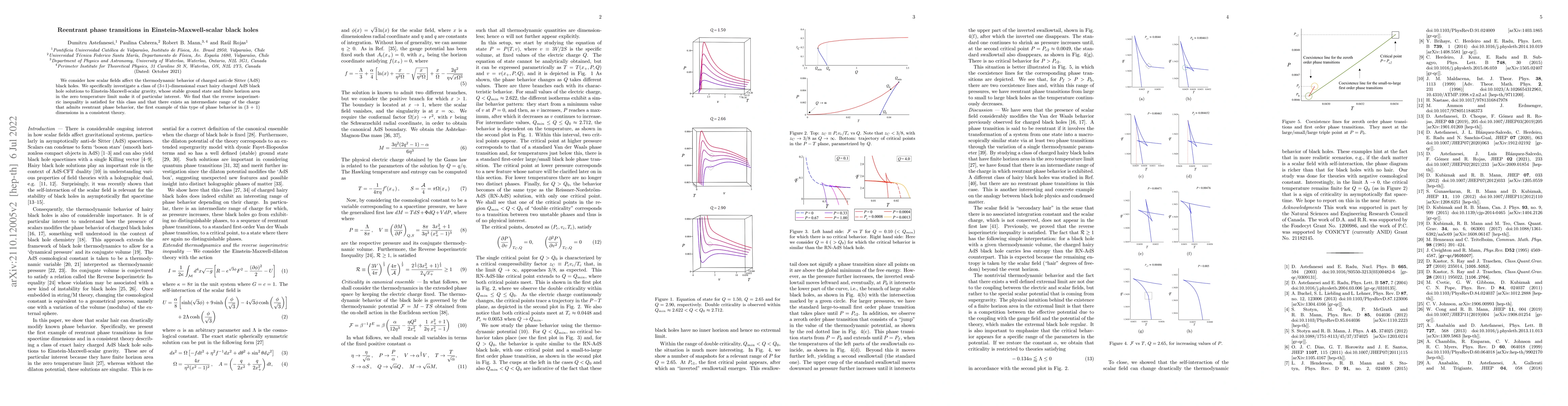 Thumbnail for Reentrant phase transitions in Einstein-Maxwell-scalar black holes