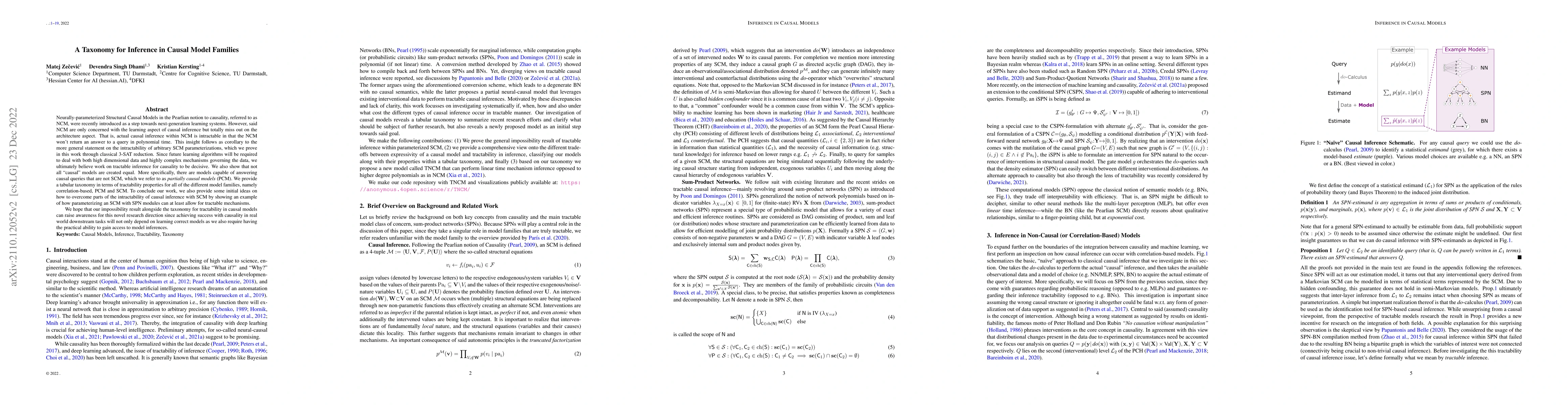 Thumbnail for A Taxonomy for Inference in Causal Model Families