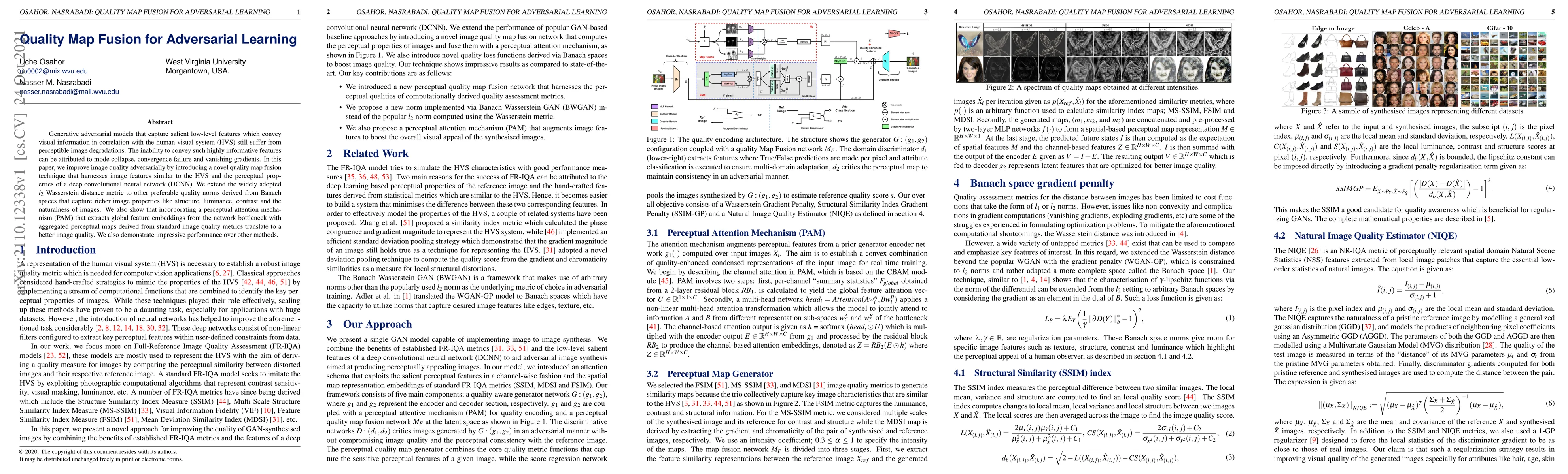 Thumbnail for Quality Map Fusion for Adversarial Learning