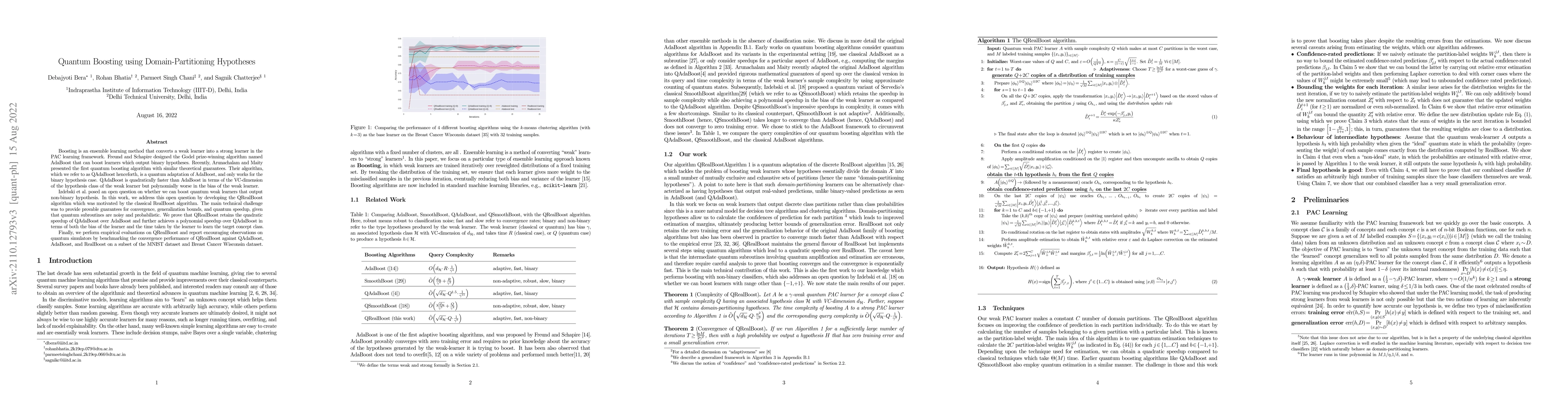 Thumbnail for Quantum Boosting using Domain-Partitioning Hypotheses