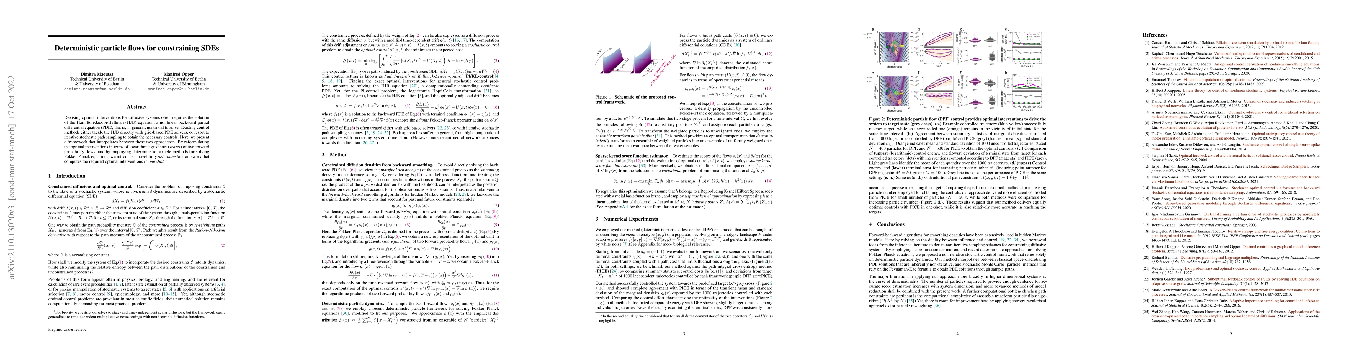 Thumbnail for Deterministic particle flows for constraining SDEs