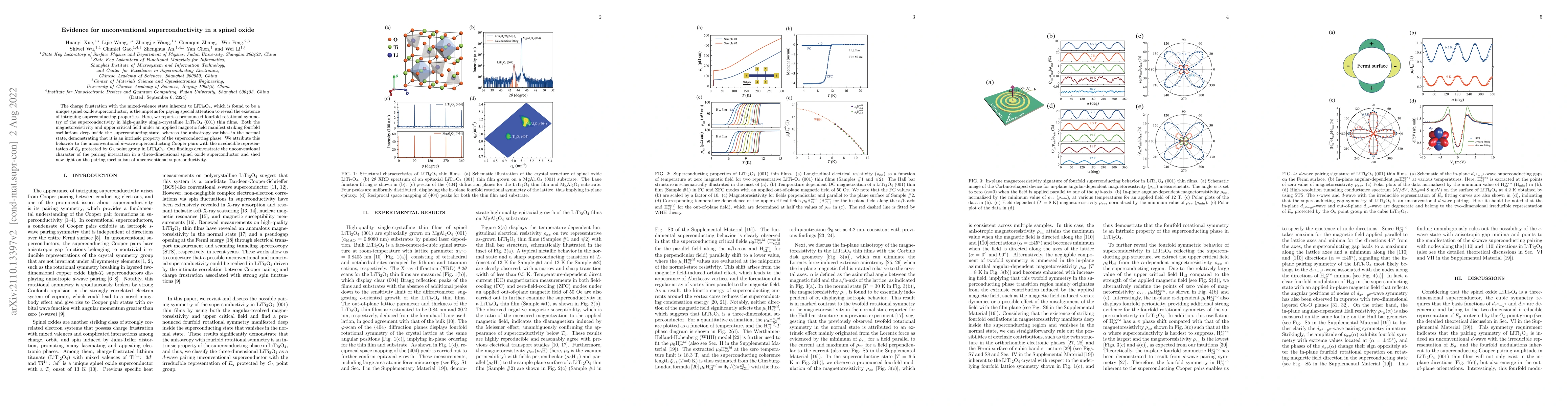 Thumbnail for Evidence for unconventional superconductivity in a spinel oxide