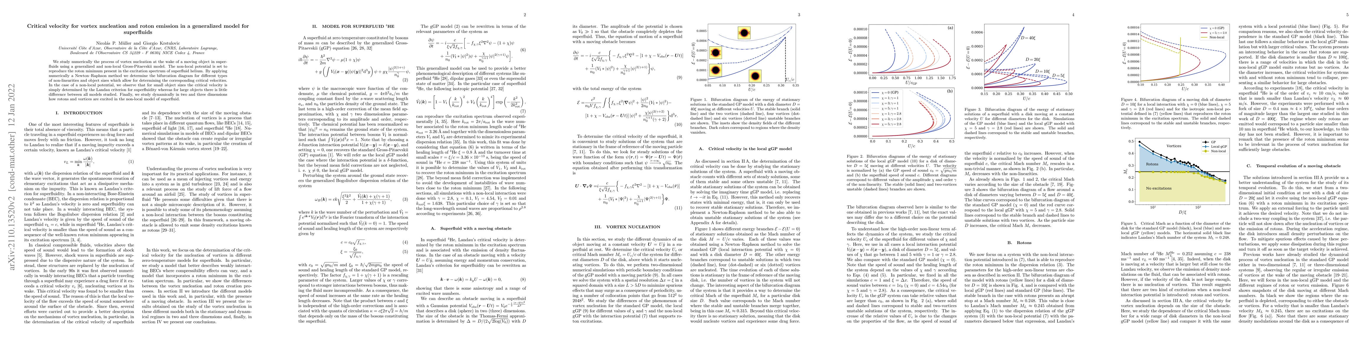 Thumbnail for Critical velocity for vortex nucleation and roton emission in a
  generalized model for superfluids