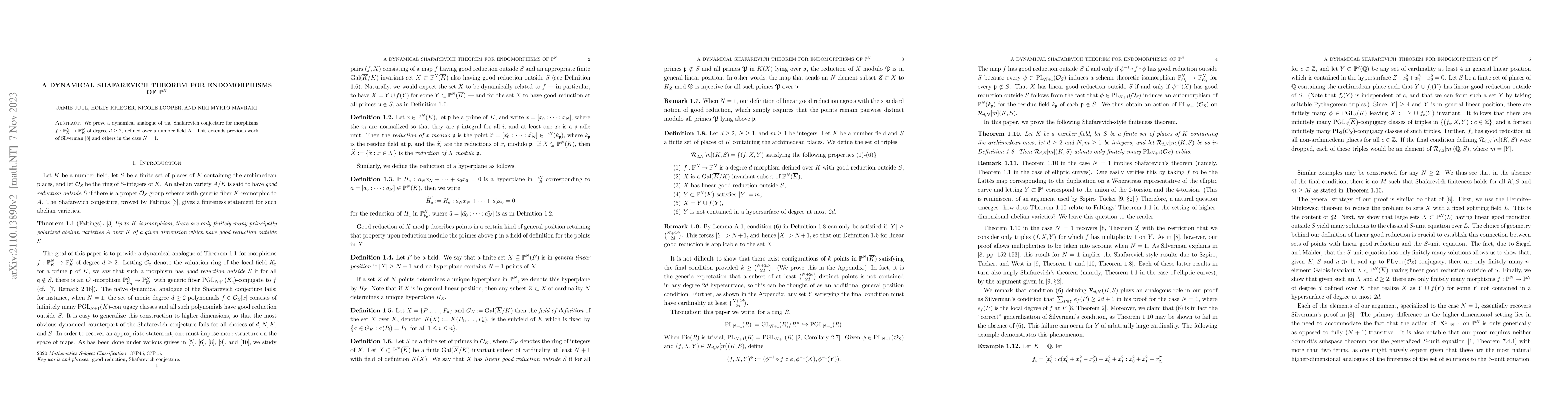 Thumbnail for A dynamical Shafarevich theorem for endomorphisms of $\mathbb{P}^N$