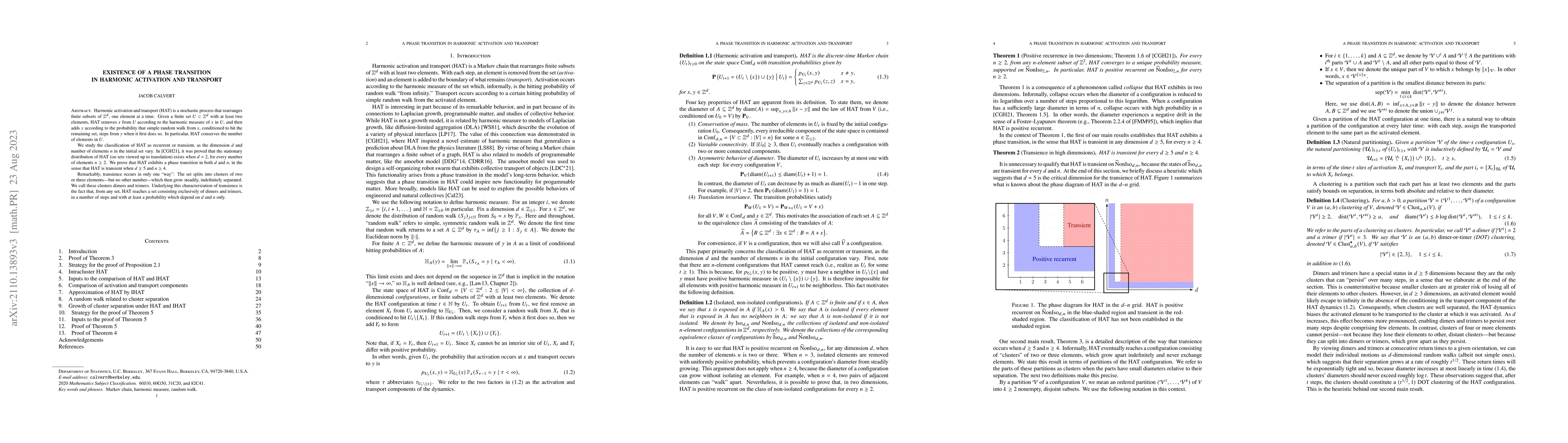 Thumbnail for Existence of a Phase Transition in Harmonic Activation and Transport