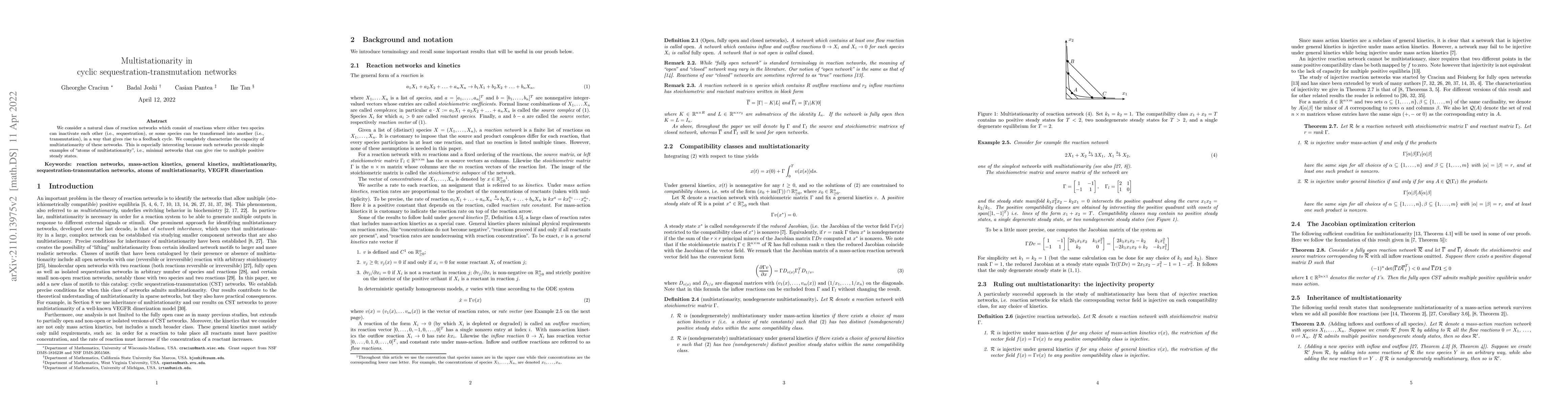 Thumbnail for Multistationarity in cyclic sequestration-transmutation networks