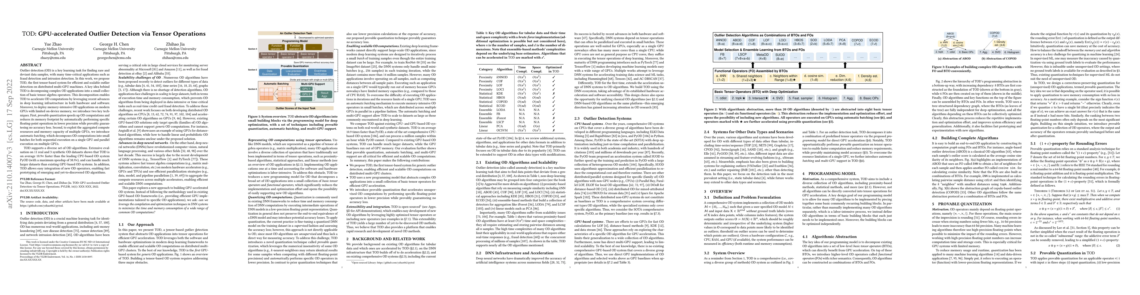Thumbnail for TOD: GPU-accelerated Outlier Detection via Tensor Operations