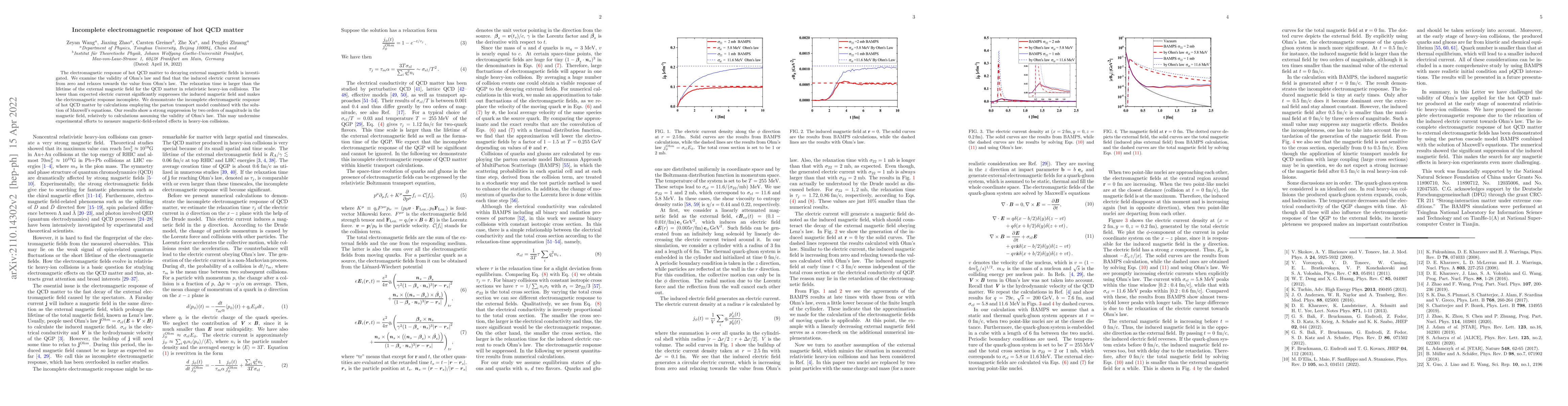 Thumbnail for Incomplete electromagnetic response of hot QCD matter