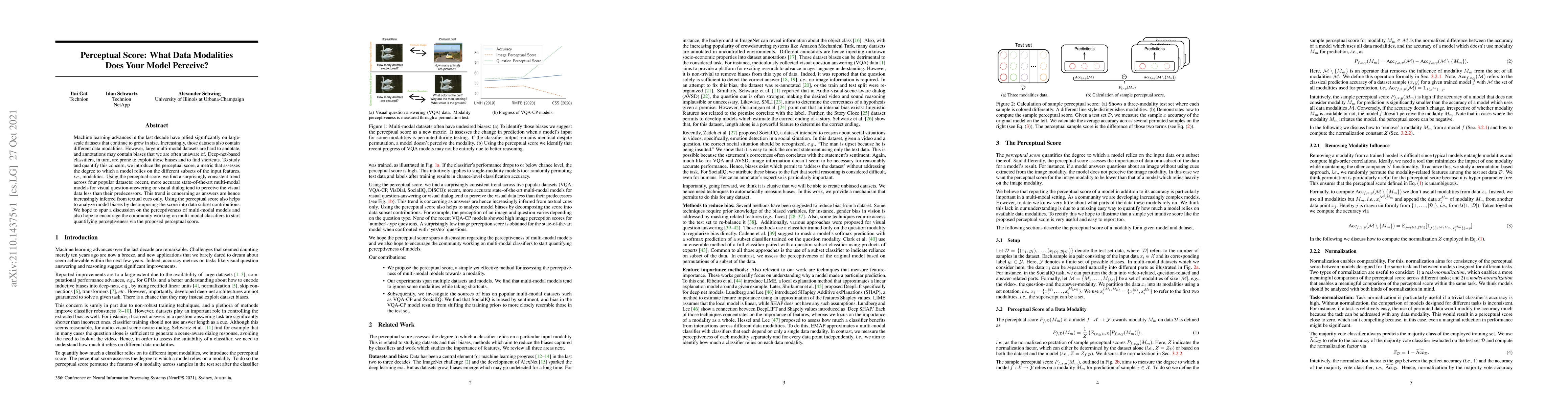 Thumbnail for Perceptual Score: What Data Modalities Does Your Model Perceive?