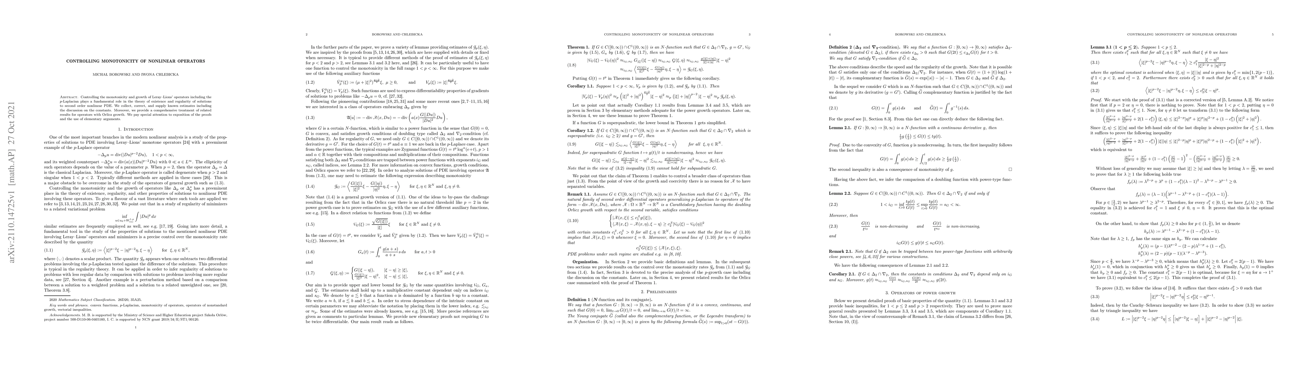 Thumbnail for Controlling monotonicity of nonlinear operators