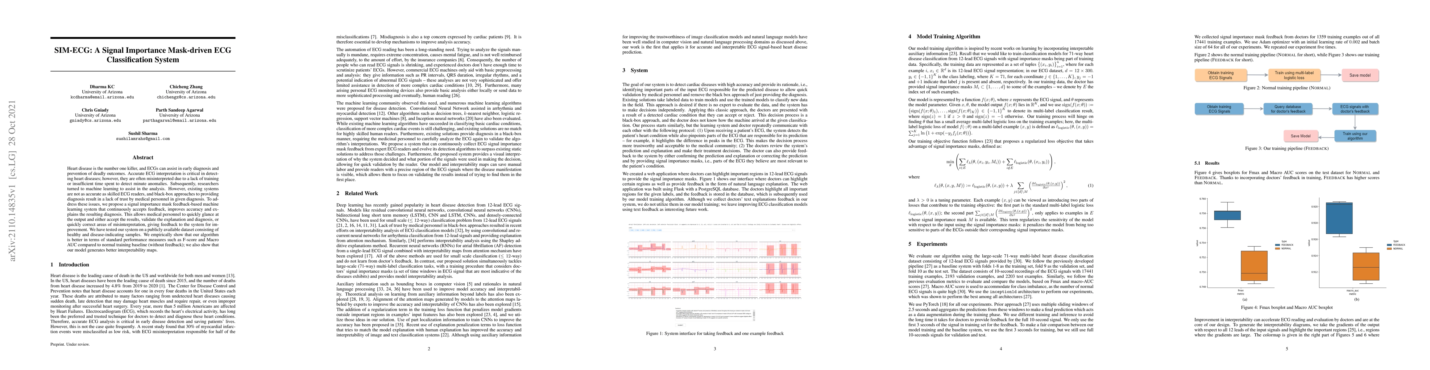 Thumbnail for SIM-ECG: A Signal Importance Mask-driven ECGClassification System