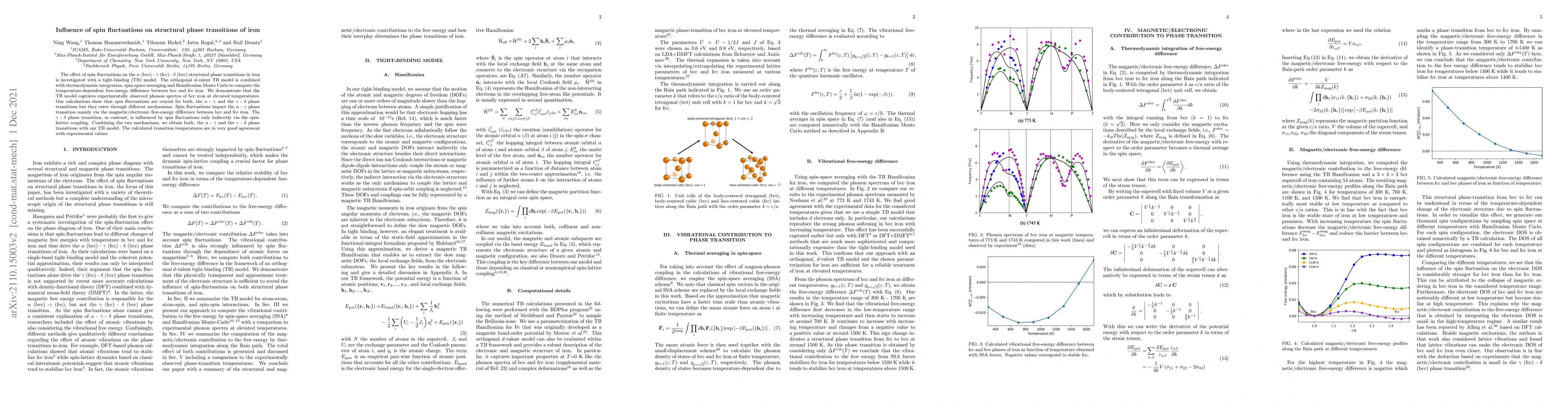 Thumbnail for Influence of spin fluctuations on structural phase transitions of iron