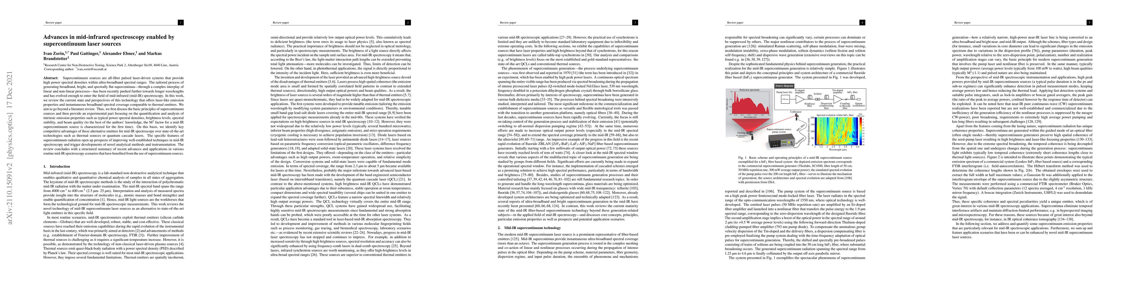 Thumbnail for Advances in mid-infrared spectroscopy enabled by supercontinuum laser
  sources