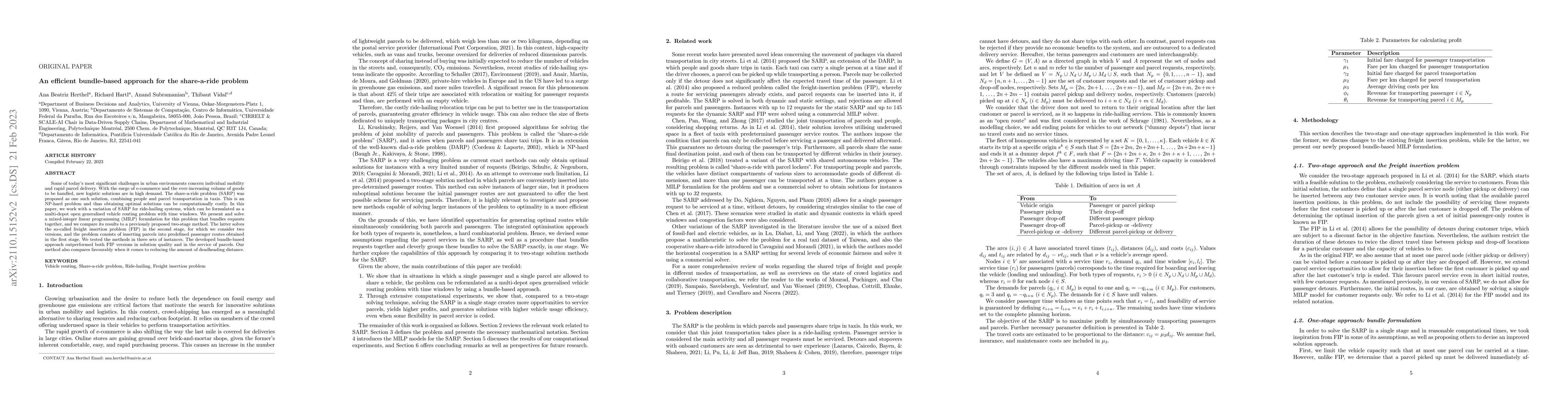 Thumbnail for An efficient bundle-based approach for the share-a-ride problem